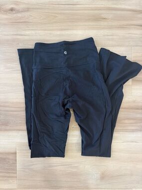 Lululemon Black High-Rise Flare Leggings